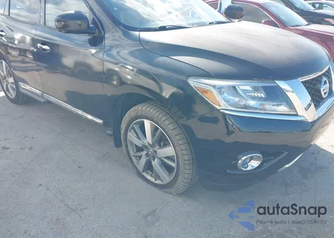 2014 Nissan Pathfinder Platinum from USA, damaged, VIN 5N1AR2MN7EC660338